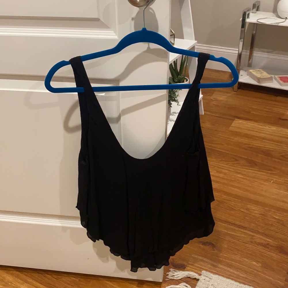 Black Free People Top